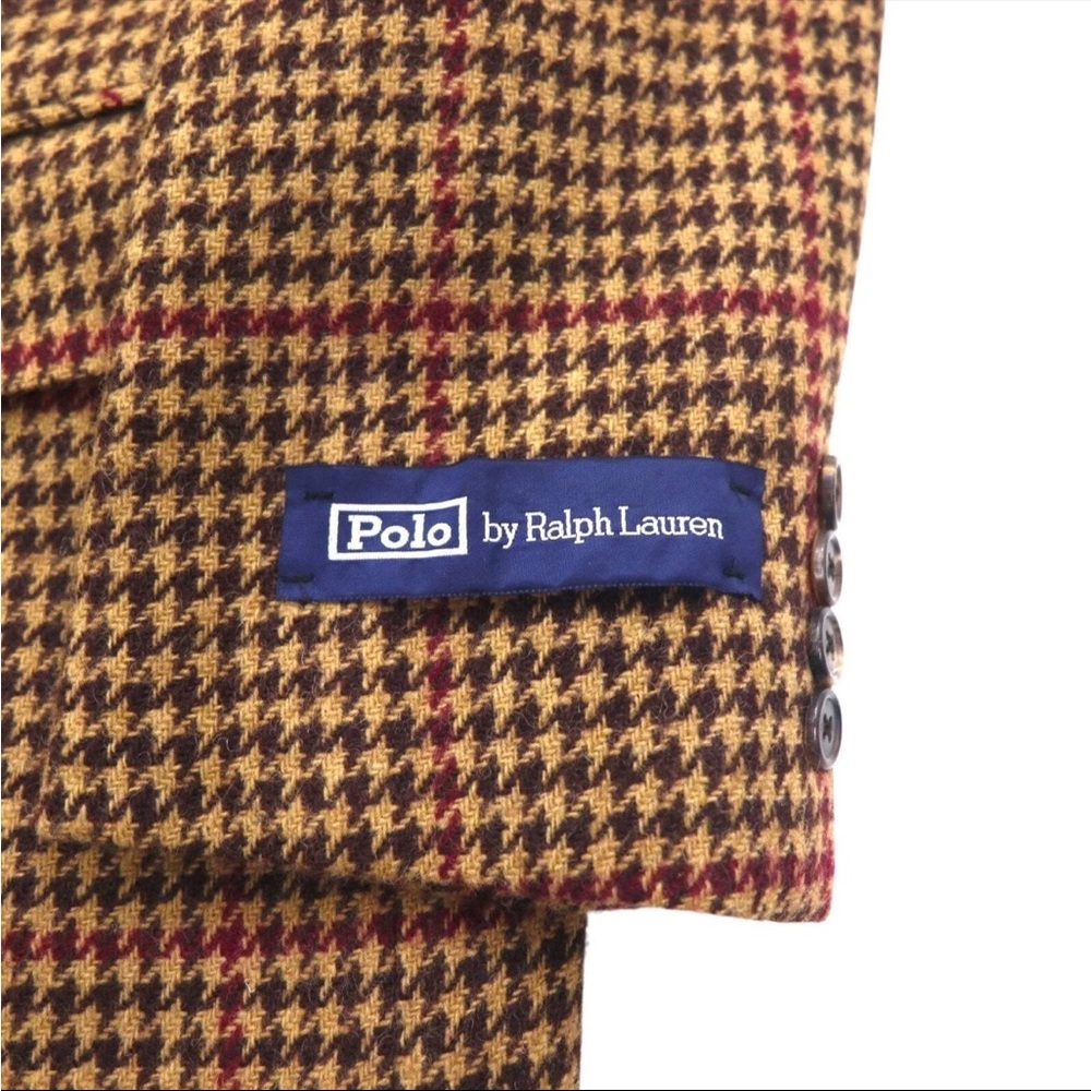 Ralph Lauren Tweed 100% wool gun club sport coat - Picture 8 of 15